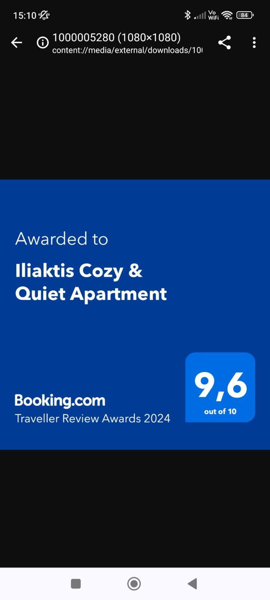 Iliaktis Cozy & Quiet Apartment Heraklion Zewnętrze zdjęcie